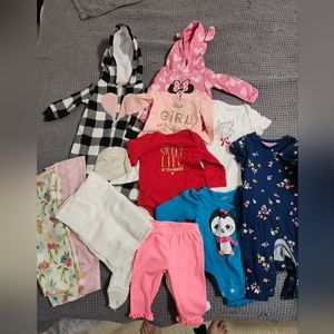 3-6 mo Baby Girl Clothes